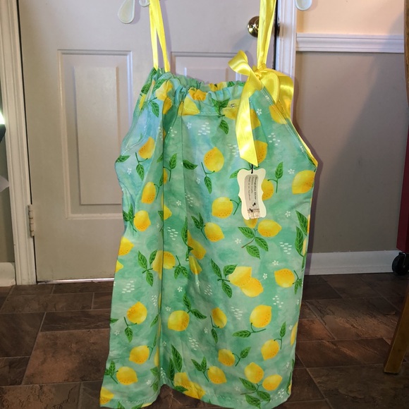 Handmade Lemon Dress - Picture 2 of 4